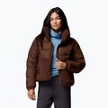 Kurtka hybrydowa damska Columbia Leadbetter Point II Sherpa Hybrid tobacco 5