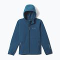 Kurtka softshell dziecięca Columbia Ascender Hooded Softshell phoenix blue