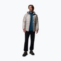 Kurtka puchowa męska Columbia Arctic Crest Down Hooded flint grey 2