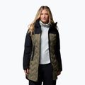 Płaszcz puchowy damski Columbia Mountain Croo III Mid Down stone green/black 5