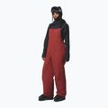 Spodnie narciarskie damskie Columbia Coreshot Bib red oxide 4