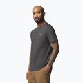 Koszulka męska Columbia Parsons Point Back Graphic Tee black heather blocky banner button 4
