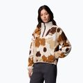 Bluza polarowa damska Columbia Sequoia Grove II Printed Half Zip camel brown ikatbloom 4