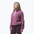 Bluza polarowa damska Columbia Helvetia II Cropped Half Snap Fleece antique mauve/mineral pink 4