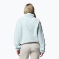 Bluza polarowa damska Columbia Helvetia II Cropped Half Snap Fleece tea light/dark stone 3