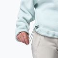 Bluza polarowa damska Columbia Helvetia II Cropped Half Snap Fleece tea light/dark stone 6