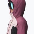 Kurtka narciarska damska Columbia Snowy Summit Ins mineral pink/black/antique mauve x dye 7