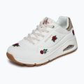 Buty damskie SKECHERS Uno Champagne & Roses white 4