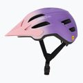 Kask rowerowy dziecięcy Giro Fixture II MIPS matte light pink/purple fade 3