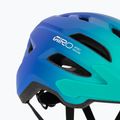 Kask rowerowy dziecięcy Giro Fixture II matte aqua green/blue jewel fade 7