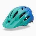 Kask rowerowy dziecięcy Giro Fixture II matte aqua green/blue jewel fade