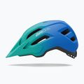 Kask rowerowy dziecięcy Giro Fixture II matte aqua green/blue jewel fade 2
