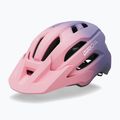 Kask rowerowy dziecięcy Giro Fixture II matte light pink/purple fade