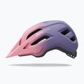 Kask rowerowy dziecięcy Giro Fixture II matte light pink/purple fade 2