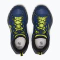 Buty trekkingowe dziecięce KEEN Zionic Mid Wp naval academy/evening primrose 3