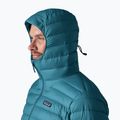 Kurtka puchowa męska Patagonia Down Sweater Hoody glacial blue 5