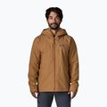 Kurtka przeciwdeszczowa męska Patagonia Insulated Boulder Fork Rain deer brown