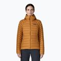 Kurtka puchowa damska Patagonia Down Sweater Hoody cinnamon brown