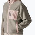 Bluza polarowa damska Patagonia Synchilla oatmeal heather w/pink frost 4