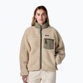 Kurtka przeciwwiatrowa damska Patagonia Classic Retro-X dark natural w/river rock green