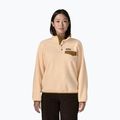 Bluza polarowa damska Patagonia Lightweight Synchilla Snap-T Pullover natural