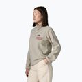 Bluza polarowa damska Patagonia Lightweight Synchilla Snap-T Pullover oatmeal heather w/moonrise taupe 3