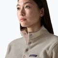 Bluza polarowa damska Patagonia Lightweight Synchilla Snap-T Pullover oatmeal heather w/moonrise taupe 5