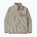 Bluza polarowa damska Patagonia Lightweight Synchilla Snap-T Pullover oatmeal heather w/moonrise taupe 7