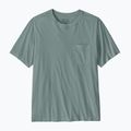 Koszulka męska Patagonia Daily Pocket Tee blue sage