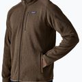 Bluza trekkingowa męska Patagonia Better Sweater Fleece marlow brown rib knit 4