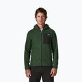 Bluza trekkingowa męska Patagonia R1 Air Full-Zip Hoody treeline green
