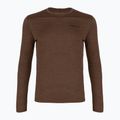 Longsleeve męski Patagonia Cap Cool Daily Boardshort Logo LS berm brown - light berm brown x-dye