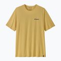 Koszulka męska Patagonia Capilene Cool Daily Boardshort Logo limestone yellow - light limestone yellow x-dye