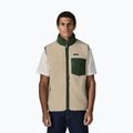 Bezrękawnik męski Patagonia Classic Retro-X dark natural w/treeline green