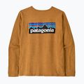 Longsleeve damski Patagonia P-6 Logo Responsibili-Tee LS dried mango 2