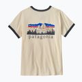 Koszulka damska Patagonia Fitz Roy Foothills Ringer Tee undyed natural 2
