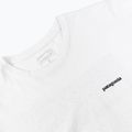 Koszulka damska Patagonia P-6 Logo Responsibili-Tee fiber white 3