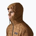 Kurtka ocieplana męska Patagonia Nano Puff Hoody deer brown 4