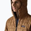 Kurtka ocieplana męska Patagonia Nano Puff Hoody deer brown 5