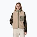 Bezrękawnik damski Patagonia Classic Retro-X dark natural w/river rock green