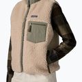 Bezrękawnik damski Patagonia Classic Retro-X dark natural w/river rock green 4