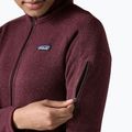 Bluza trekkingowa damska Patagonia Better Sweater berry fig 5