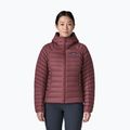 Kurtka puchowa damska Patagonia Down Sweater Hoody dark ruby