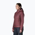 Kurtka puchowa damska Patagonia Down Sweater Hoody dark ruby 4