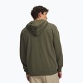 Bluza męska Under Armour Rival Fleece Full Zip marine od green/white 2
