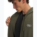Bluza męska Under Armour Rival Fleece Full Zip marine od green/white 3