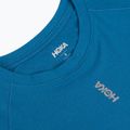 Koszulka do biegania damska HOKA EveryRun Short Sleeve night glow blue 3