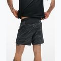 Spodenki do biegania męskie HOKA Glide Short 5" Brief CLF PRT black/white 3