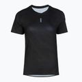Koszulka do biegania damska HOKA EveryRun CLF PRT black/squid ink