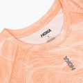 Koszulka do biegania damska HOKA EveryRun CLF PRT sunstone print 3